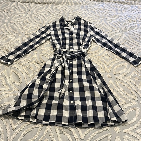 J. Crew Dresses & Skirts - J Crew Long-sleeve Plaid Dress